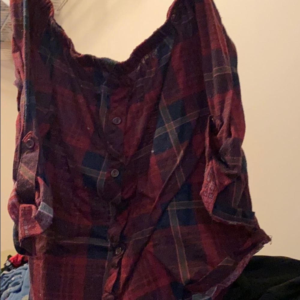 Off the shoulder shirt